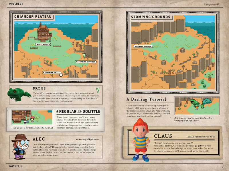 Illustration for article titled Mother 3 Handbook Will Blow Your Baby Blue Socks Off